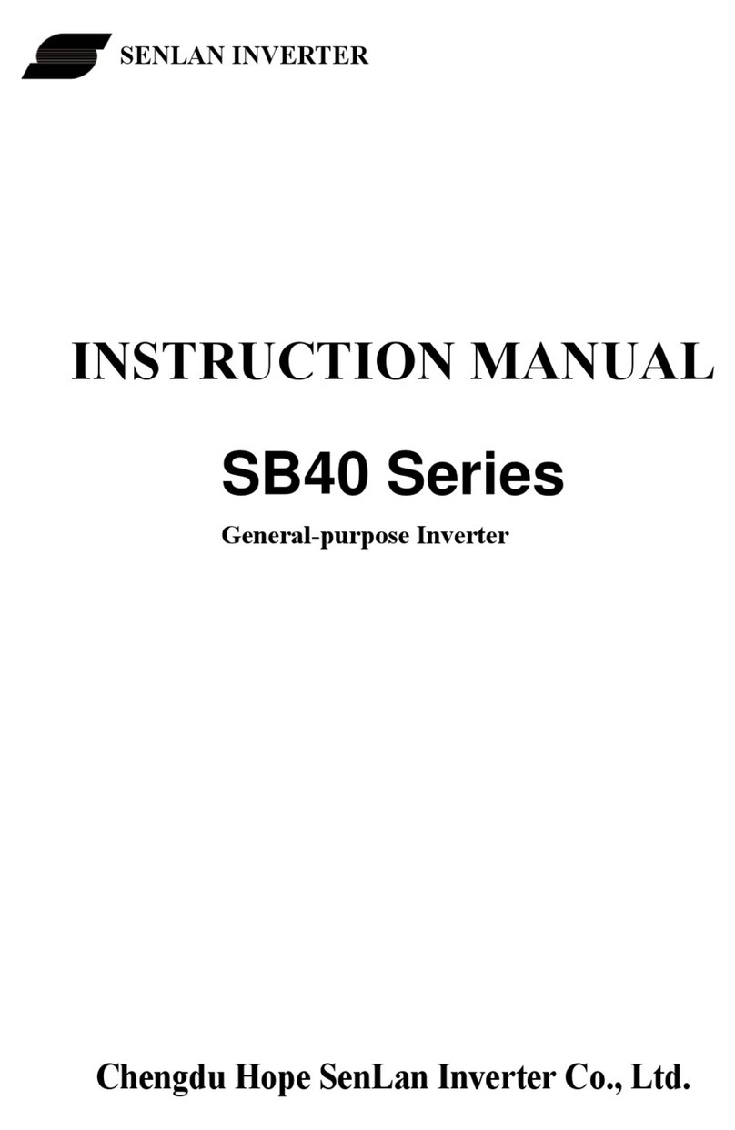 Senlan SB40S0.75-1.5 User manual