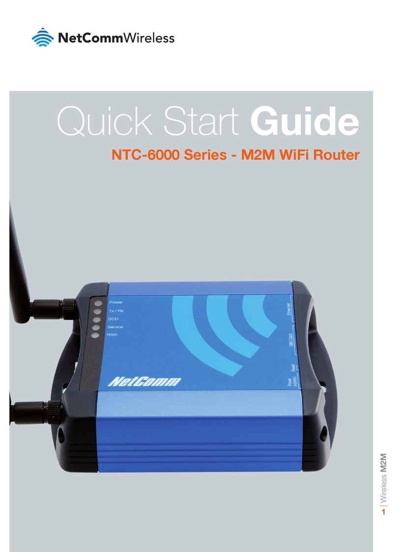 NetComm NTC-6000 SERIES User manual