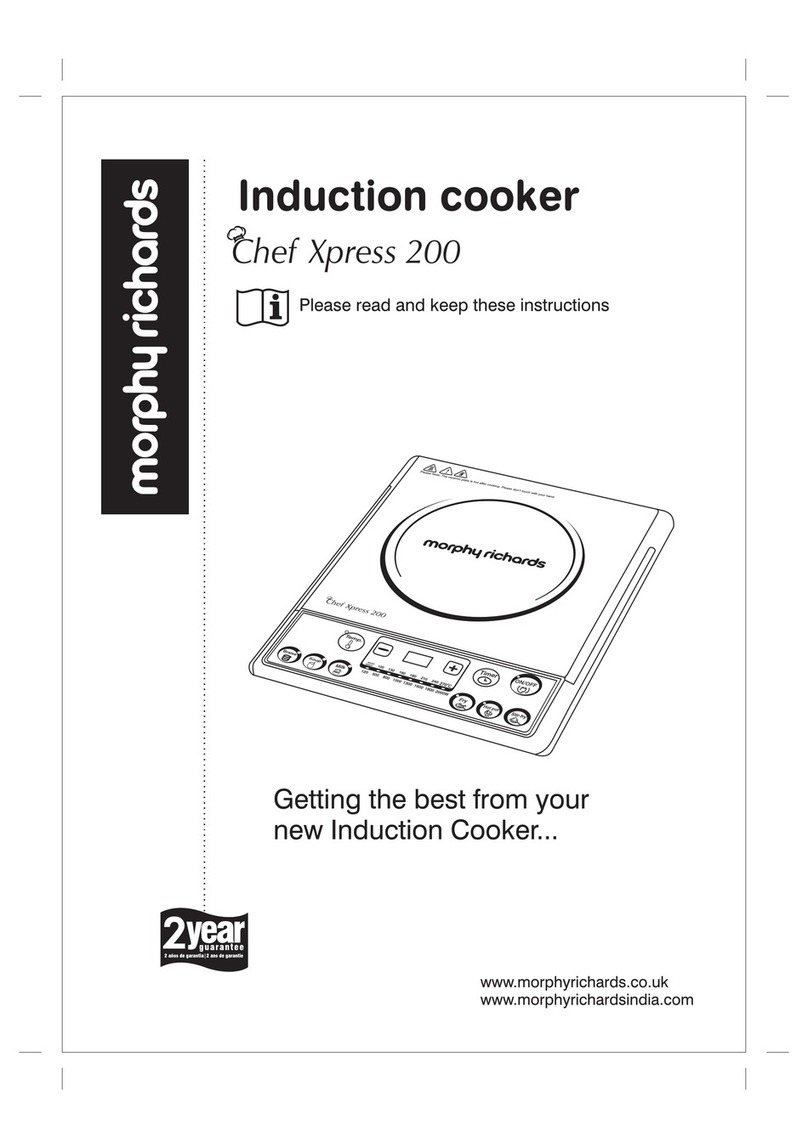Morphy Richards Chef Xpress 200 instructions