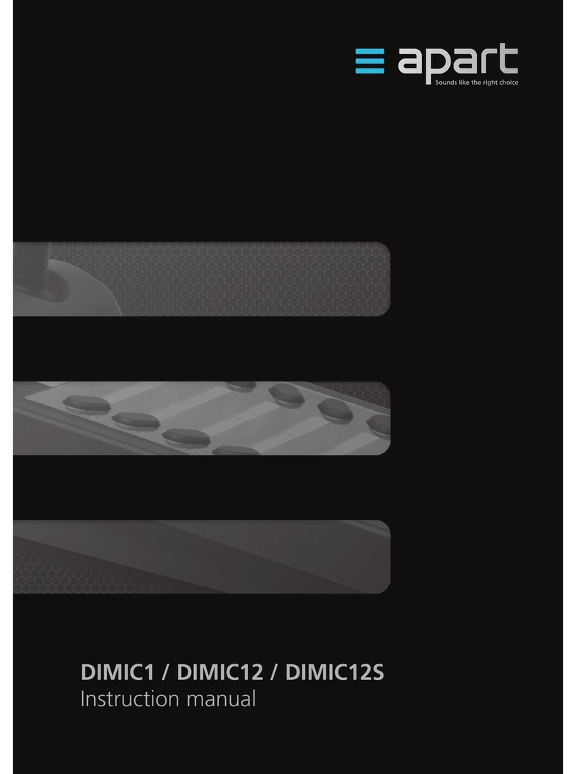 APART DIMIC1 instruction manual
