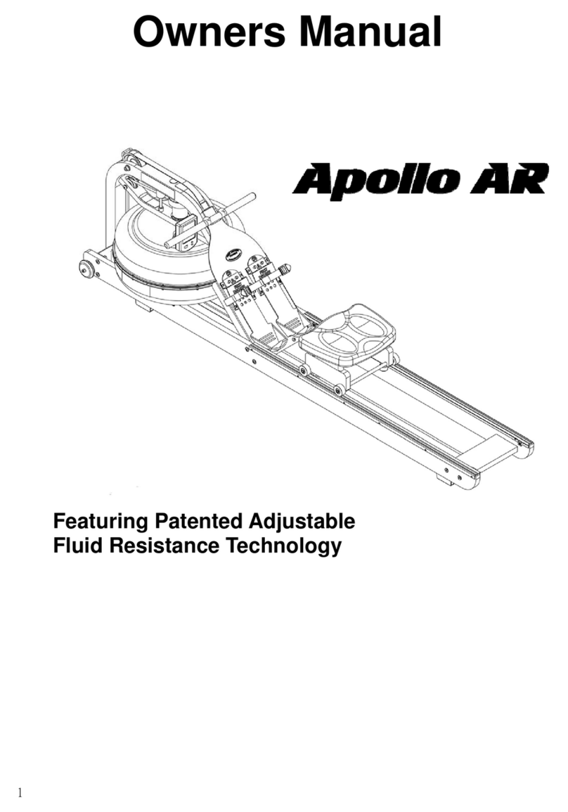 Apollo Hybrid AR Rower owner's manual