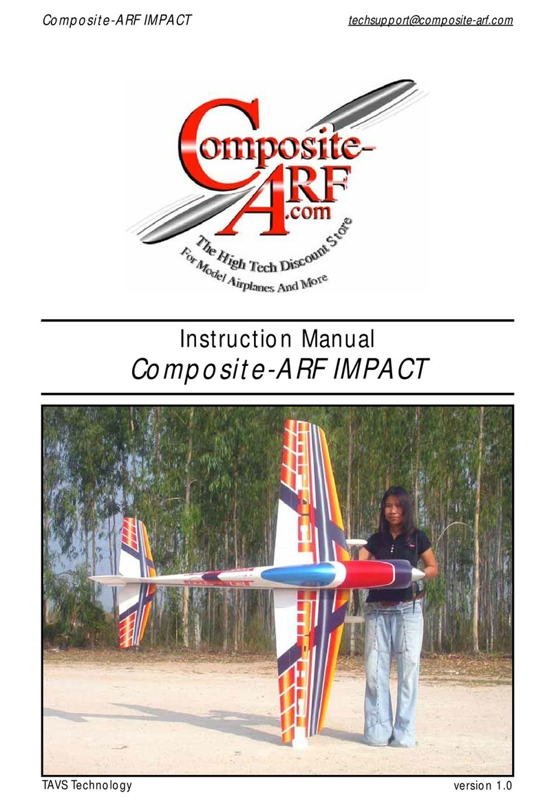 Composite-ARF IMPACT F3A-type instruction manual Composite-ARF IMPACT F3A-type instruction manual