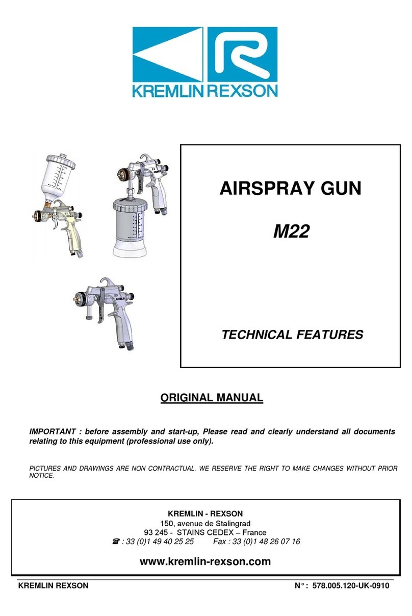 Kremlin-Rexson M22 Original manual