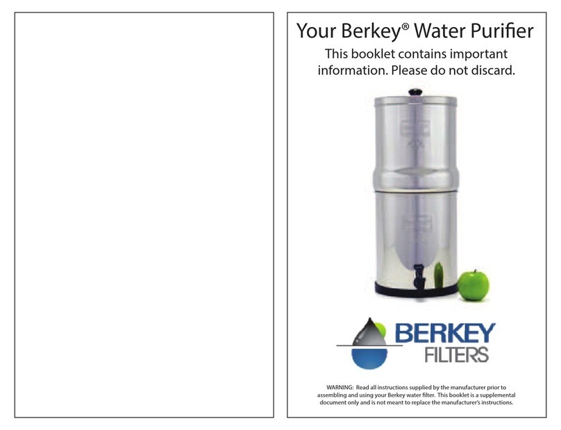 Berkey Filters Berkey Water Filter user manual