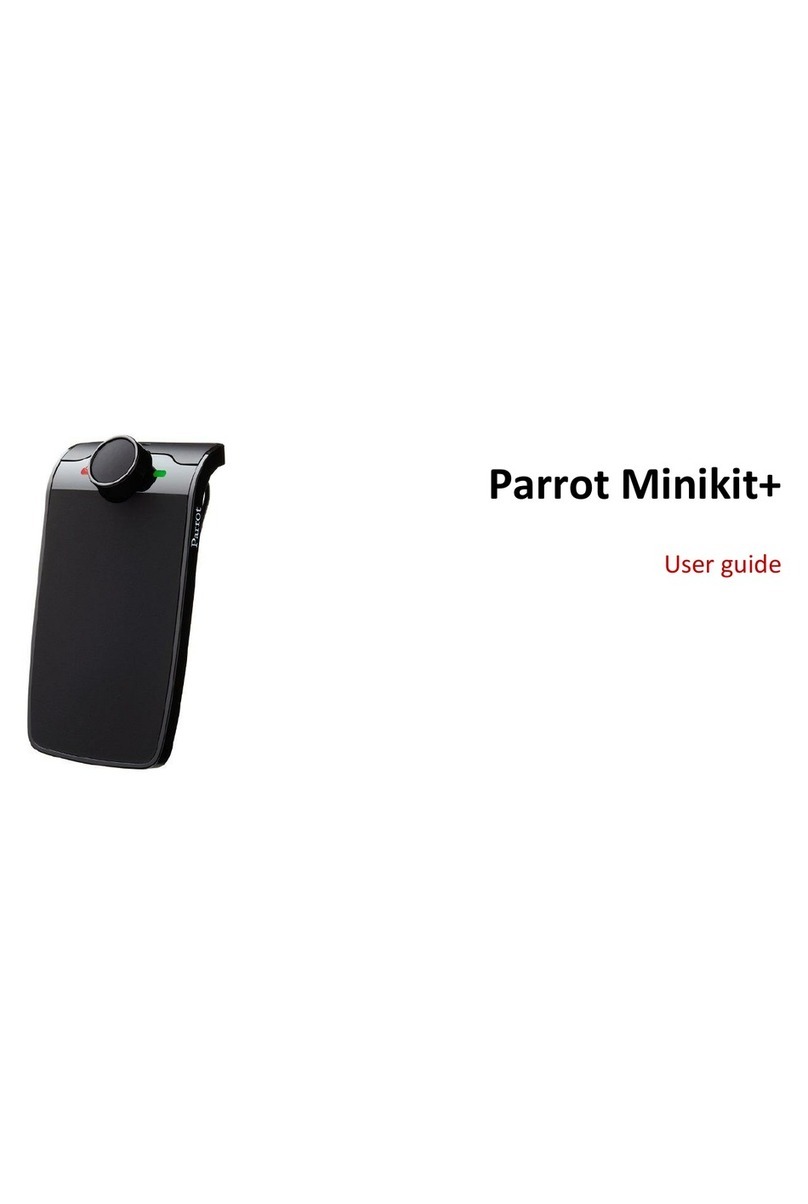 Parrot Minikit+ user guide
