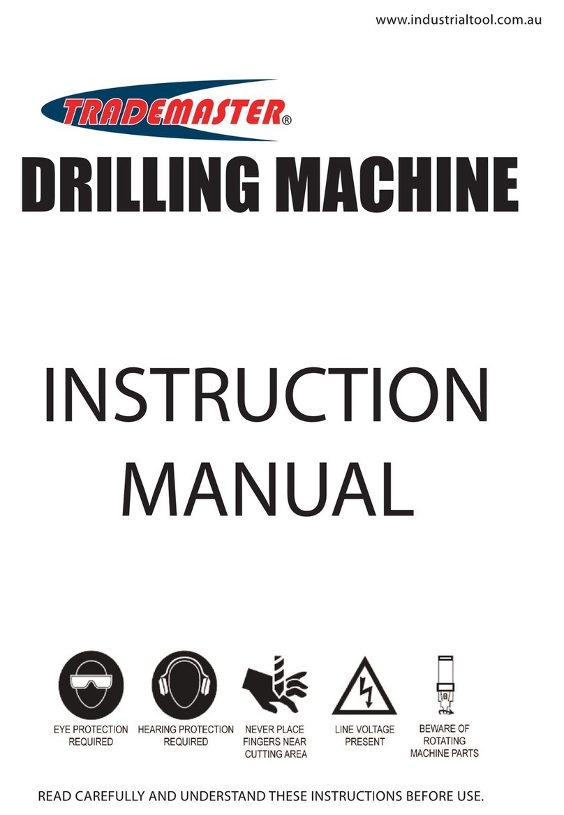 Trademaster TDB0813 instruction manual
