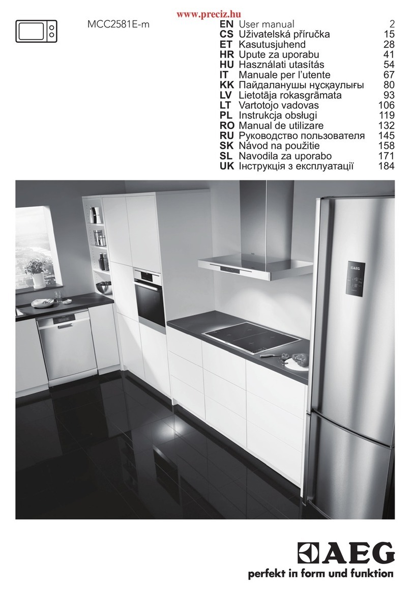 AEG MCC2581E-m User manual