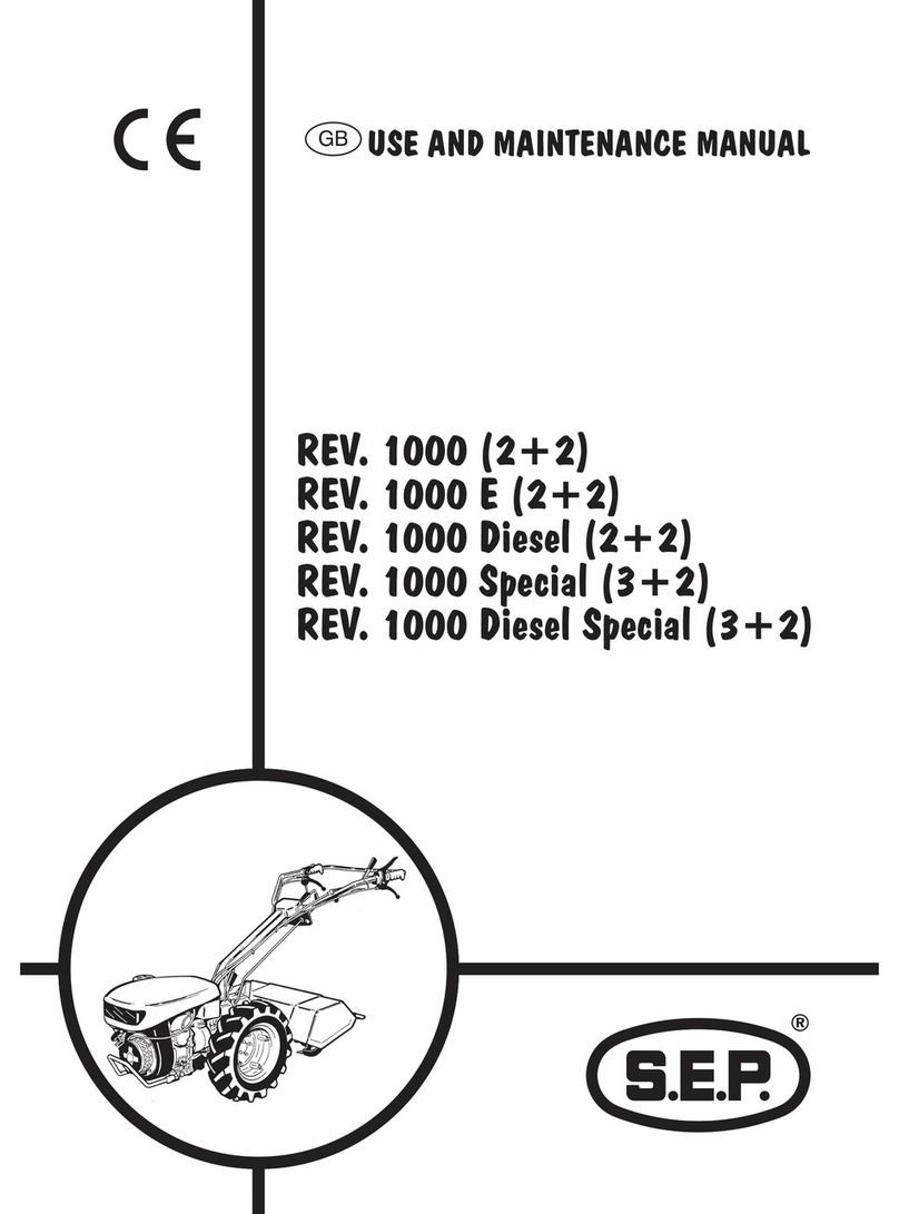 S.E.P. REV. 1000 E (2+2) Use and maintenance manual