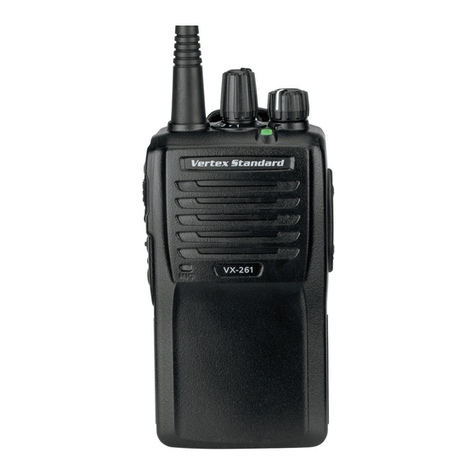 Vertex Standard VX-261 User manual