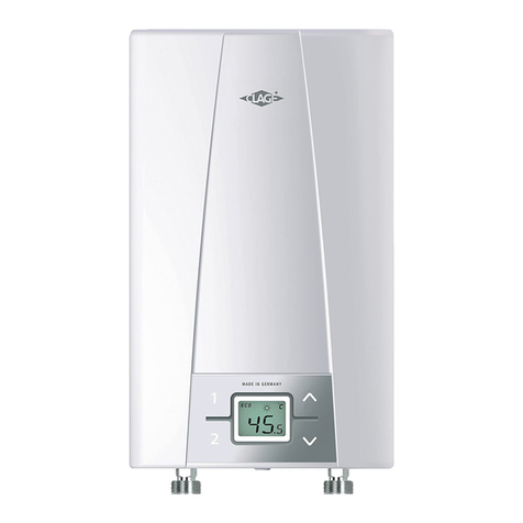 clage E-compact CEX 9 Series operating instructions clage E-compact CEX 9 Series operating instructions