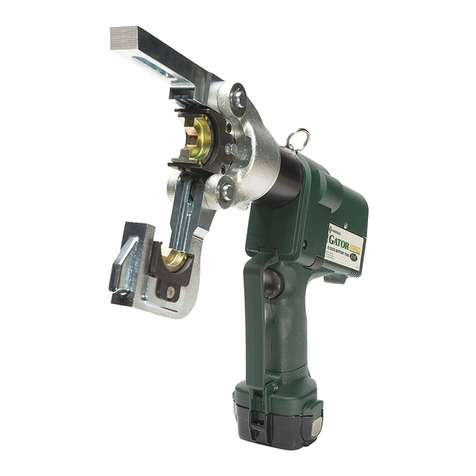 Greenlee GATOR PRO E12CCX instruction manual