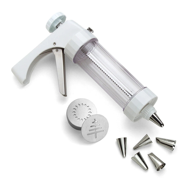 Kuhn Rikon Clear Cookie Press Instructions & recipes