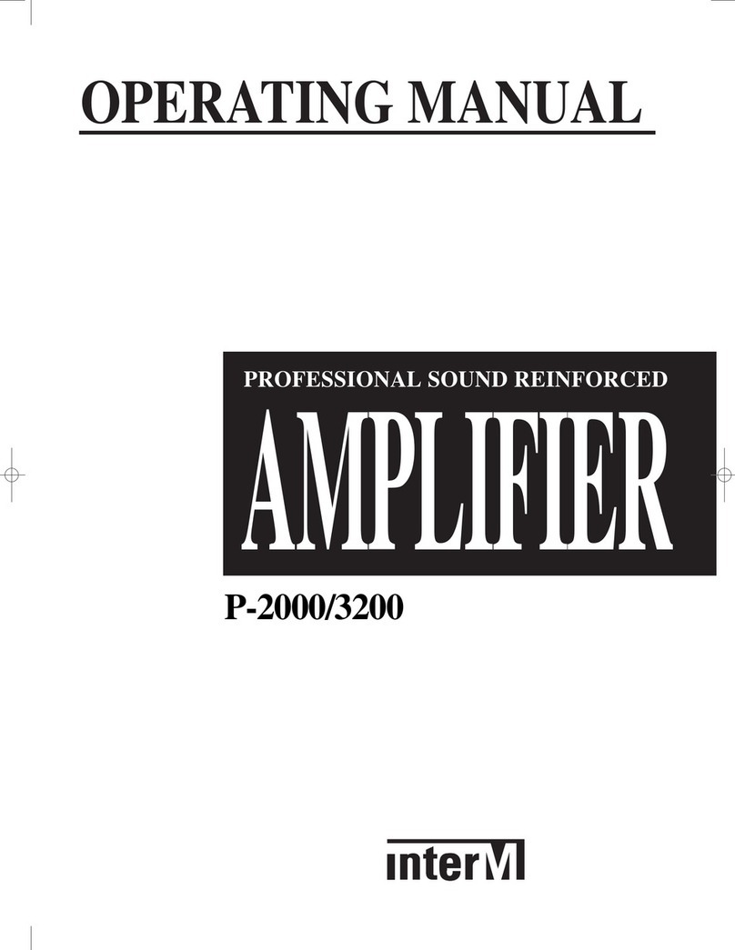 Inter-m P-2000 Operating manua