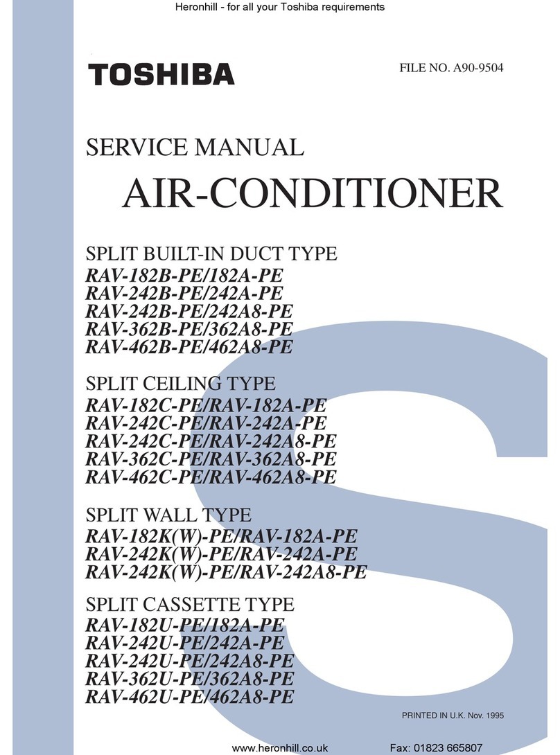 Toshiba RAV-182B-PE User manual