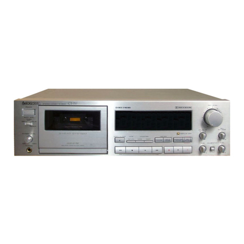 Pioneer CT-959 operating instructions