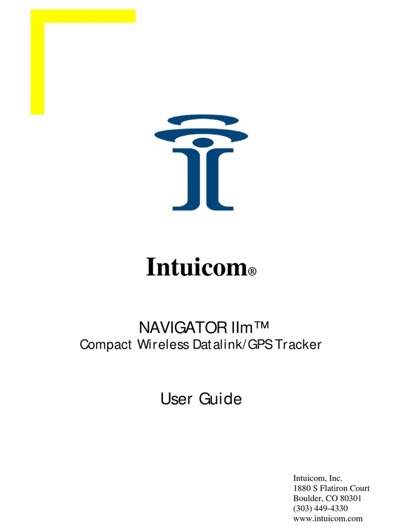 Intuicom NAVIGATOR IIm user guide