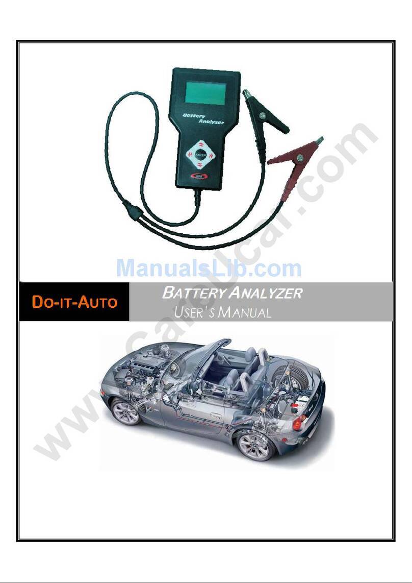 CareUcar Battery Analyzer user manual