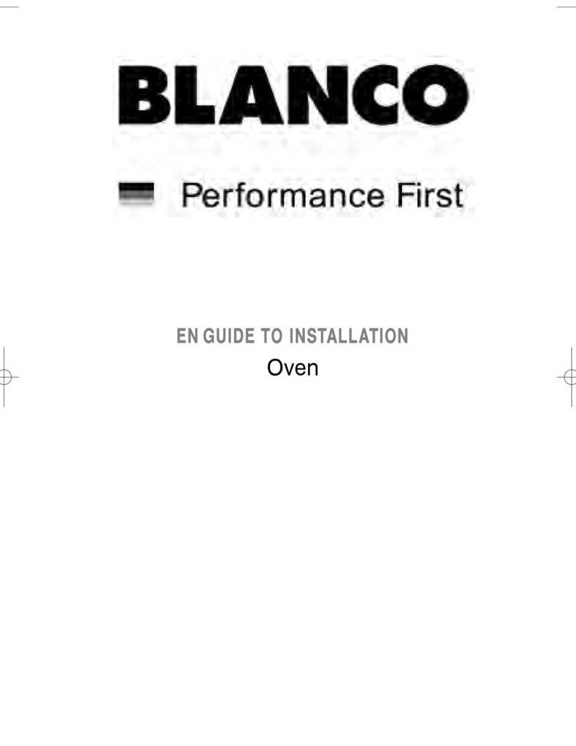 Blanco Oven owner's guide
