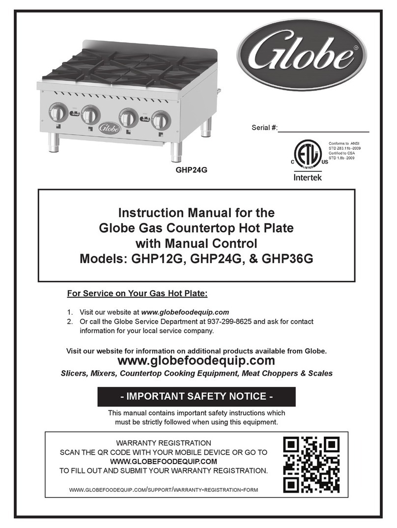 Globe GHP12G instruction manual