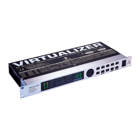 Behringer VIRTUALIZER DSP1000 user manual