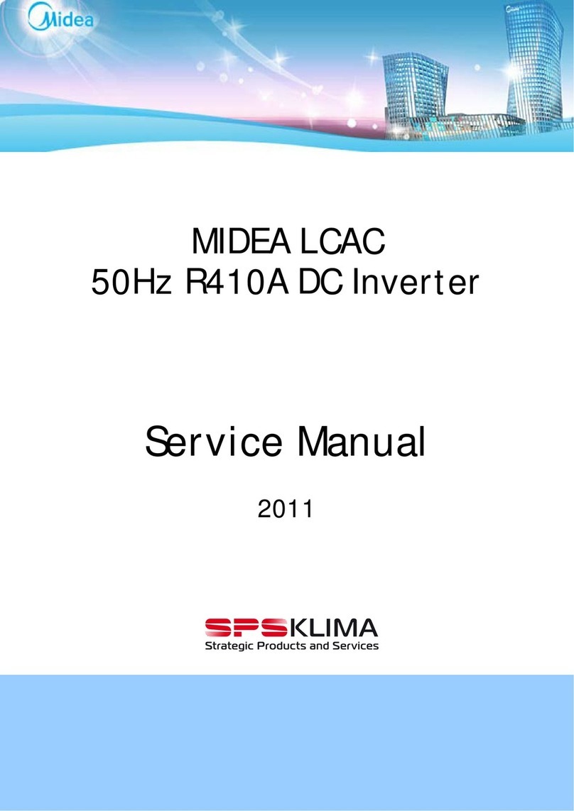 Midea MLCAC-UTSM-2010-10 User manual