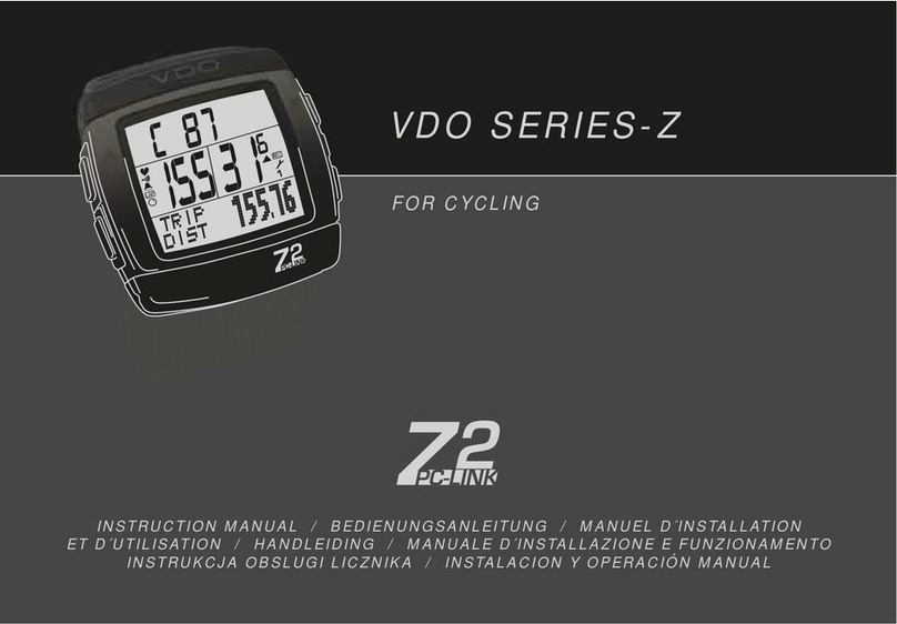 Z2 VDO SERIES-Z instruction manual