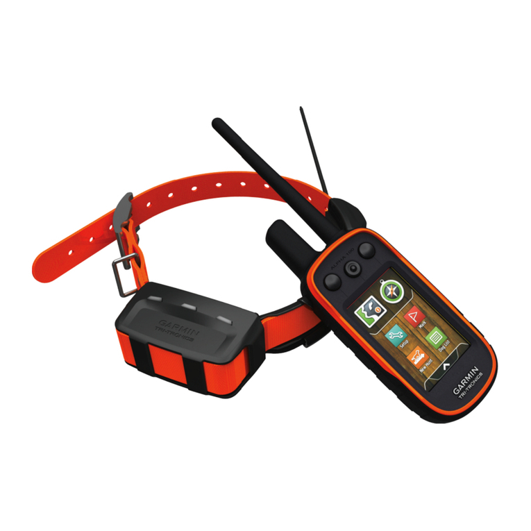 Garmin Alpha 100 owner's manual
