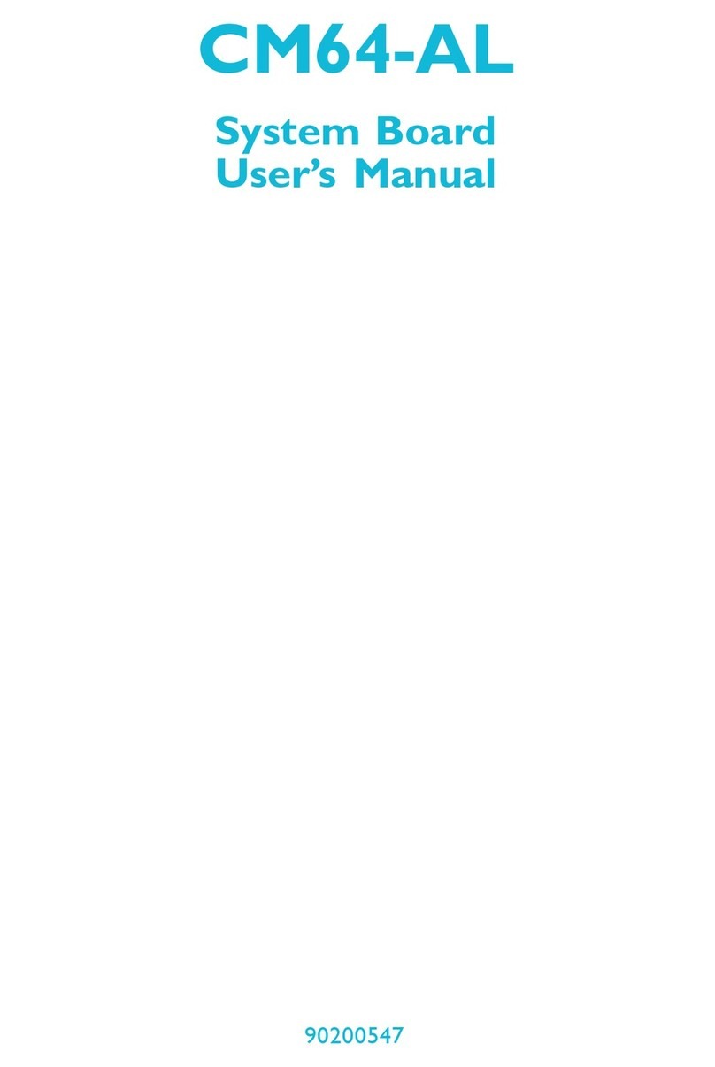 DFI CM64-AL User manual