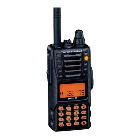 Vertex Standard VXA-300 Pilot III User manual