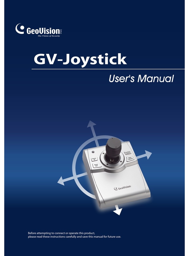 GeoVision GV-Joystick user manual