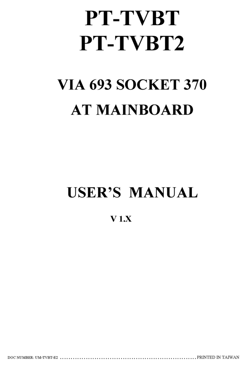 VIA Technologies PT-TVBT User manual