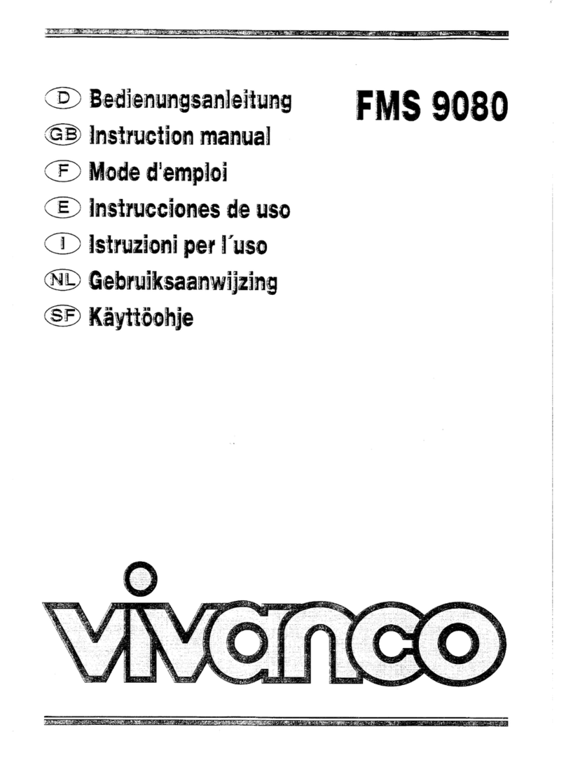 Vivanco FMS 9080 User manual