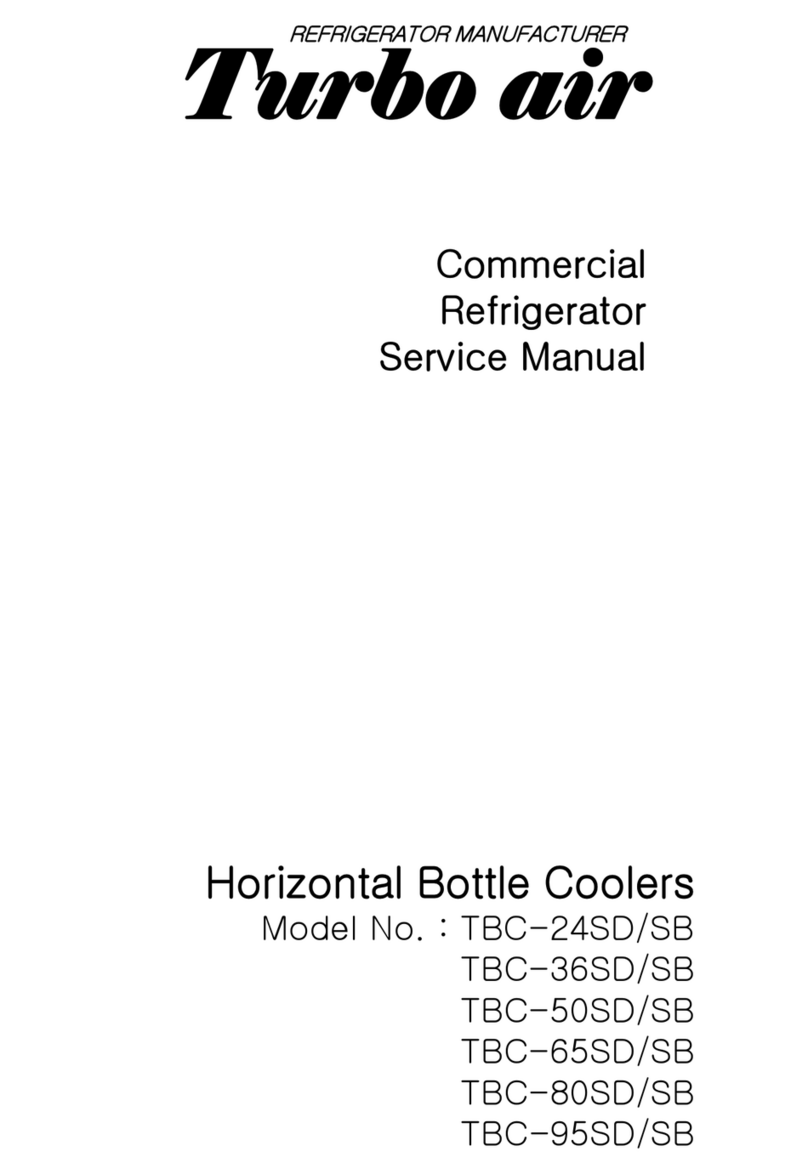 Turboair TBC-24SD Service manual