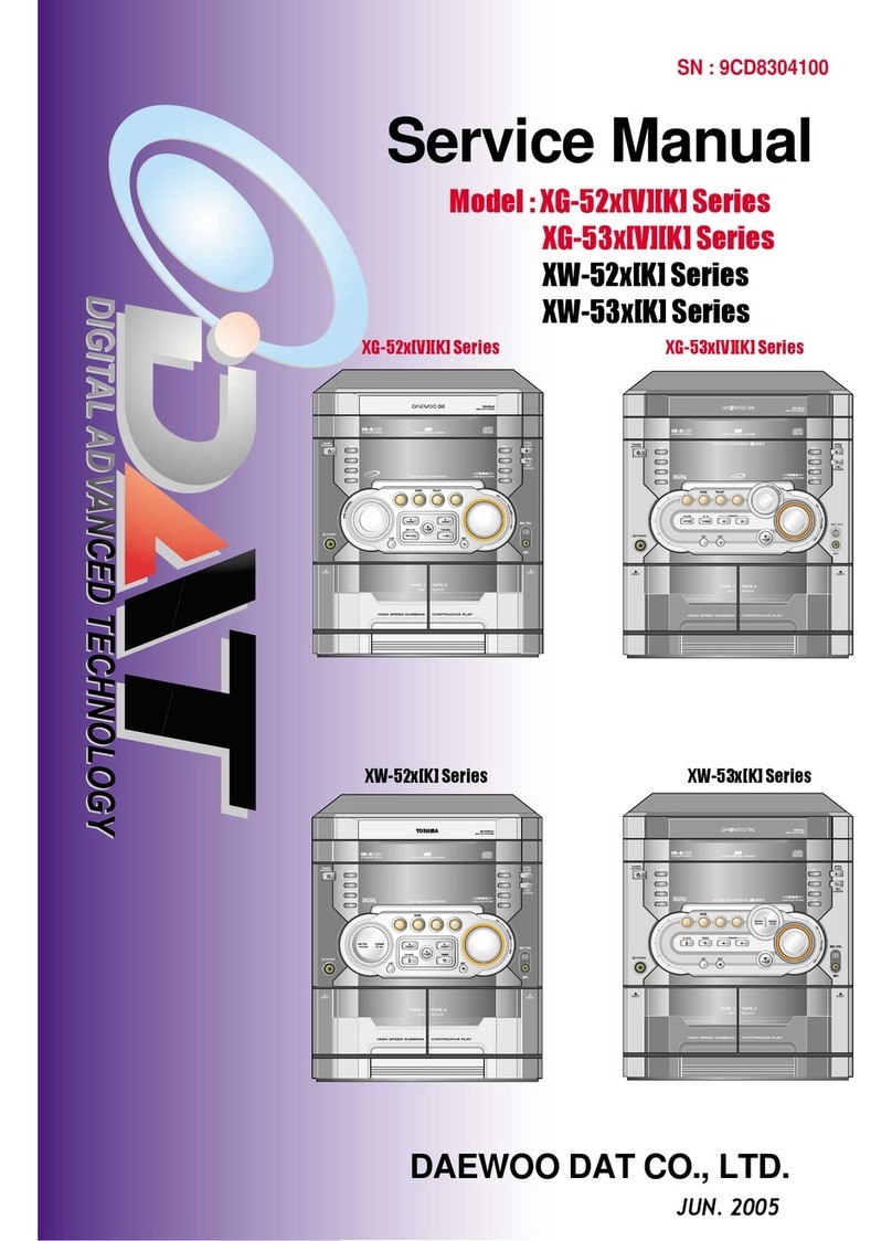 DAT XG-522 Service manual
