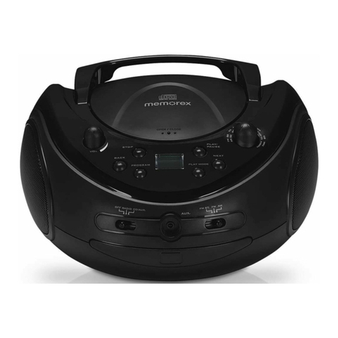 Memorex MP3221 A user guide