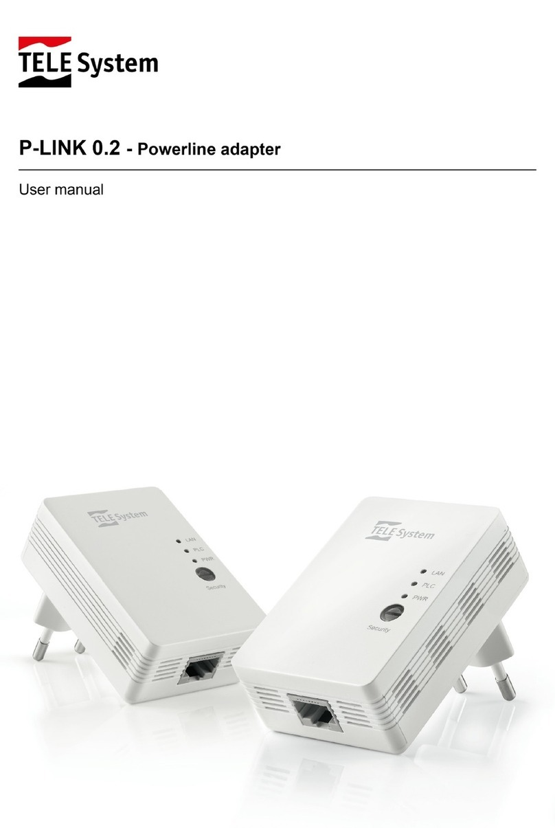Telesystem P-LINK 0.2 user manual