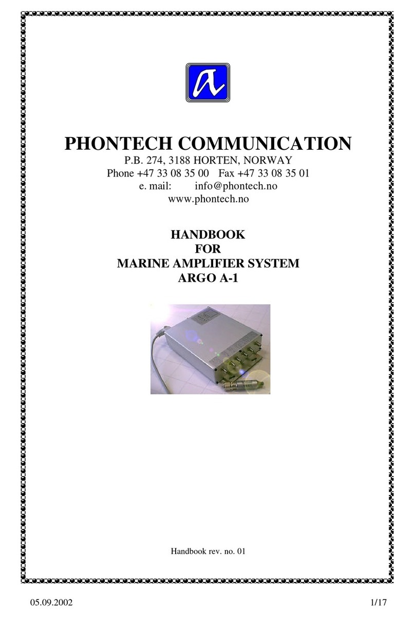 Phontech Communication Argo A-1 Handbook
