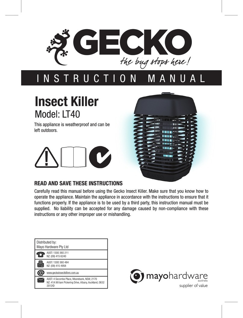 Gecko LT40 instruction manual