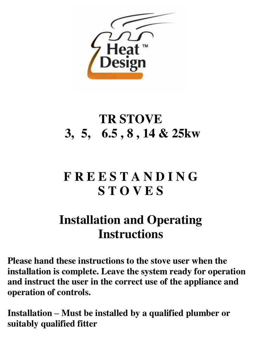 Heat Design TR series User manual