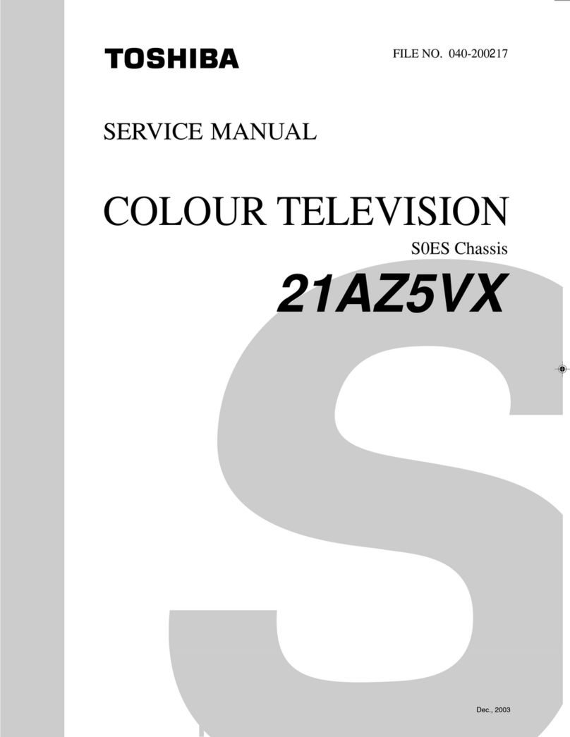 Toshiba 21AZ5VX Service manual
