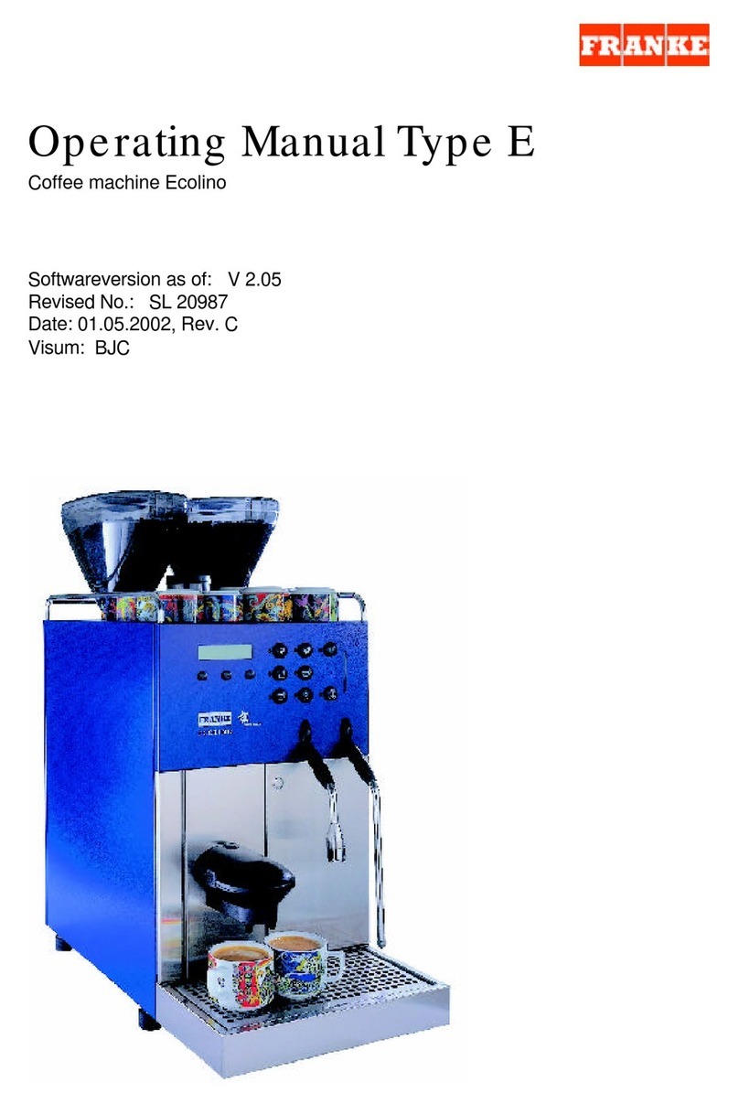 Franke Ecolino User manual