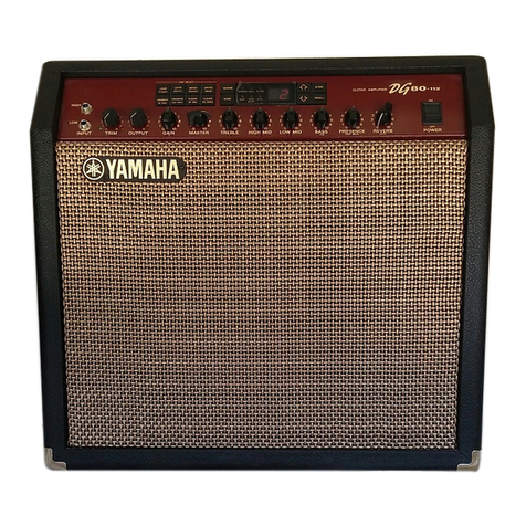 Yamaha DG80-112 Service manual