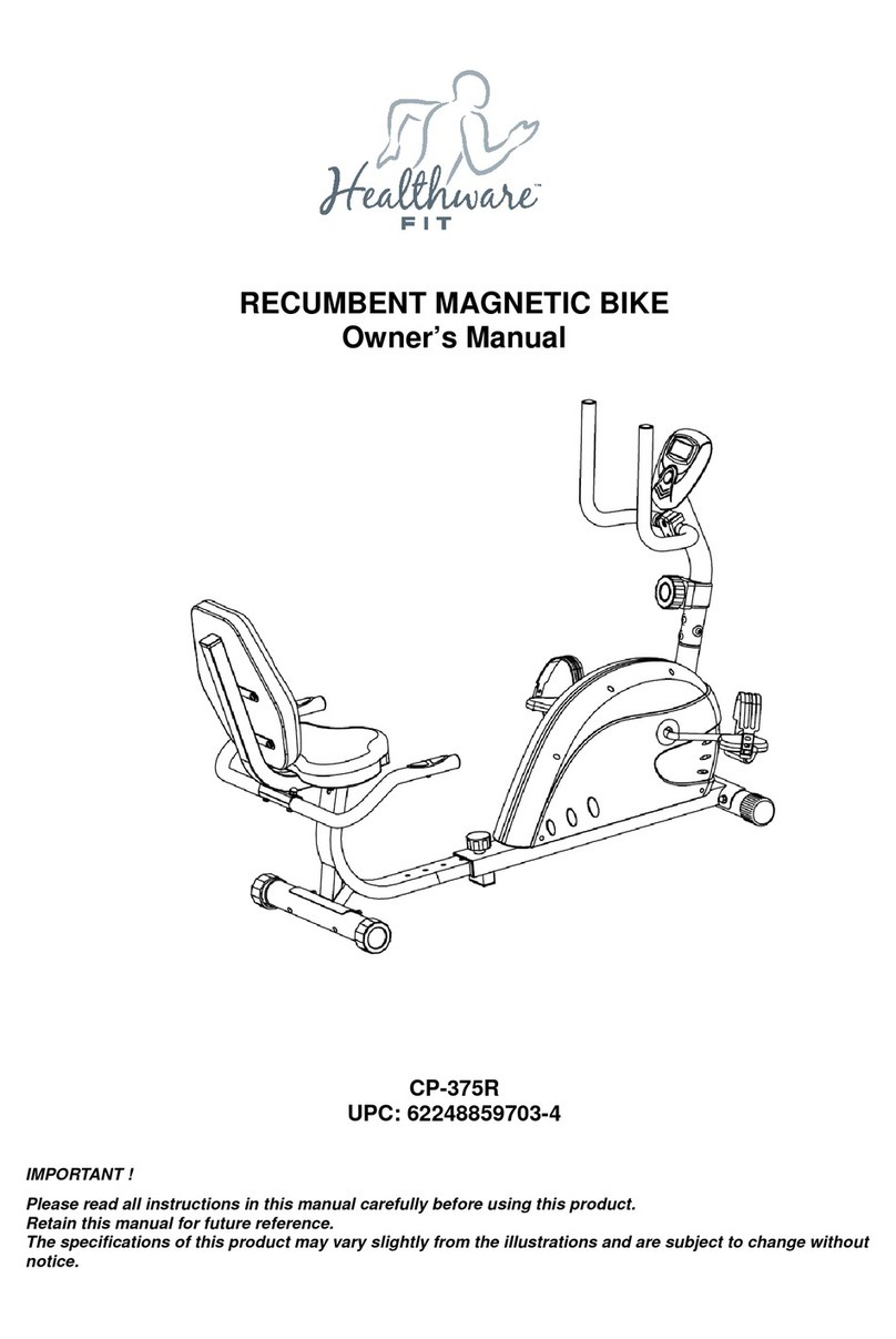 Healthware Fit CP-375R User manual