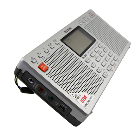 Tecsun PL-390 Operation manual