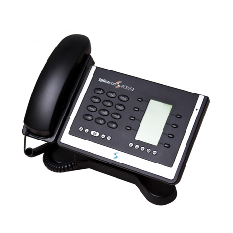 Splicecom PCS 552 User manual Splicecom PCS 552 User manual