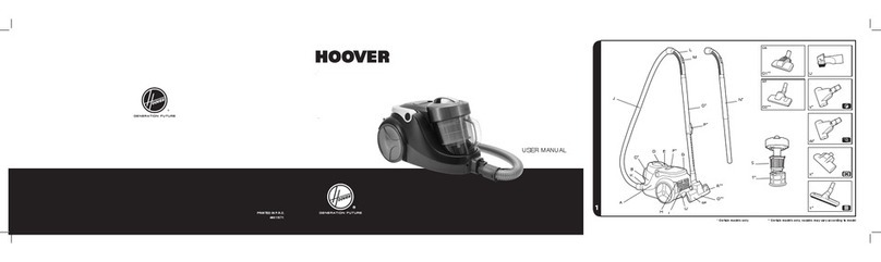 Hoover Vacuum cleaner User manual