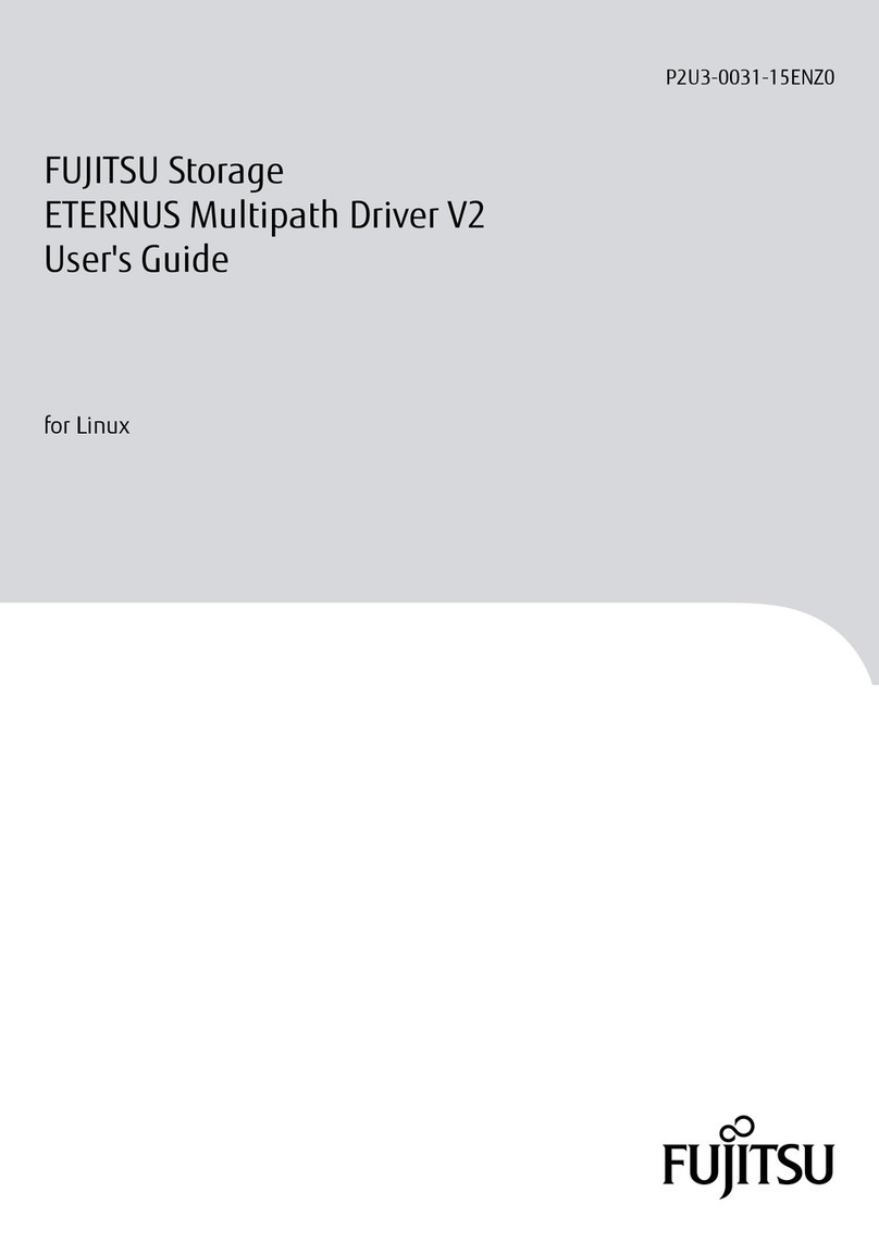 Fujitsu ETERNUS Multipath Driver V2 User manual