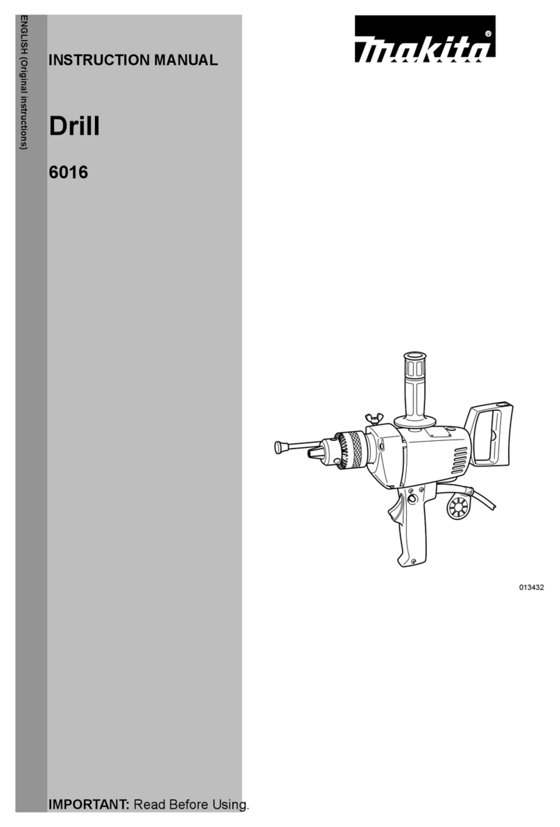 Makita 6016 instruction manual