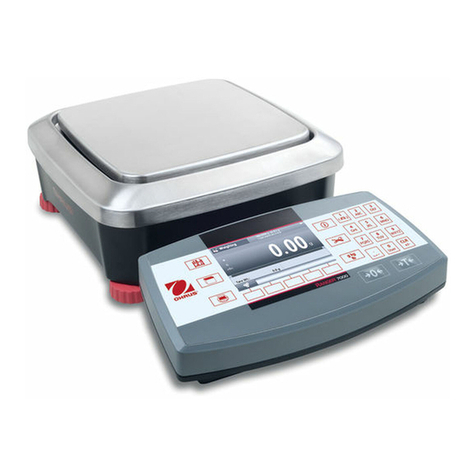 OHAUS Ranger 7000 R71MHD3 User manual
