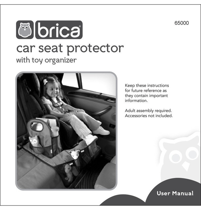 Brica car seat protector user manual